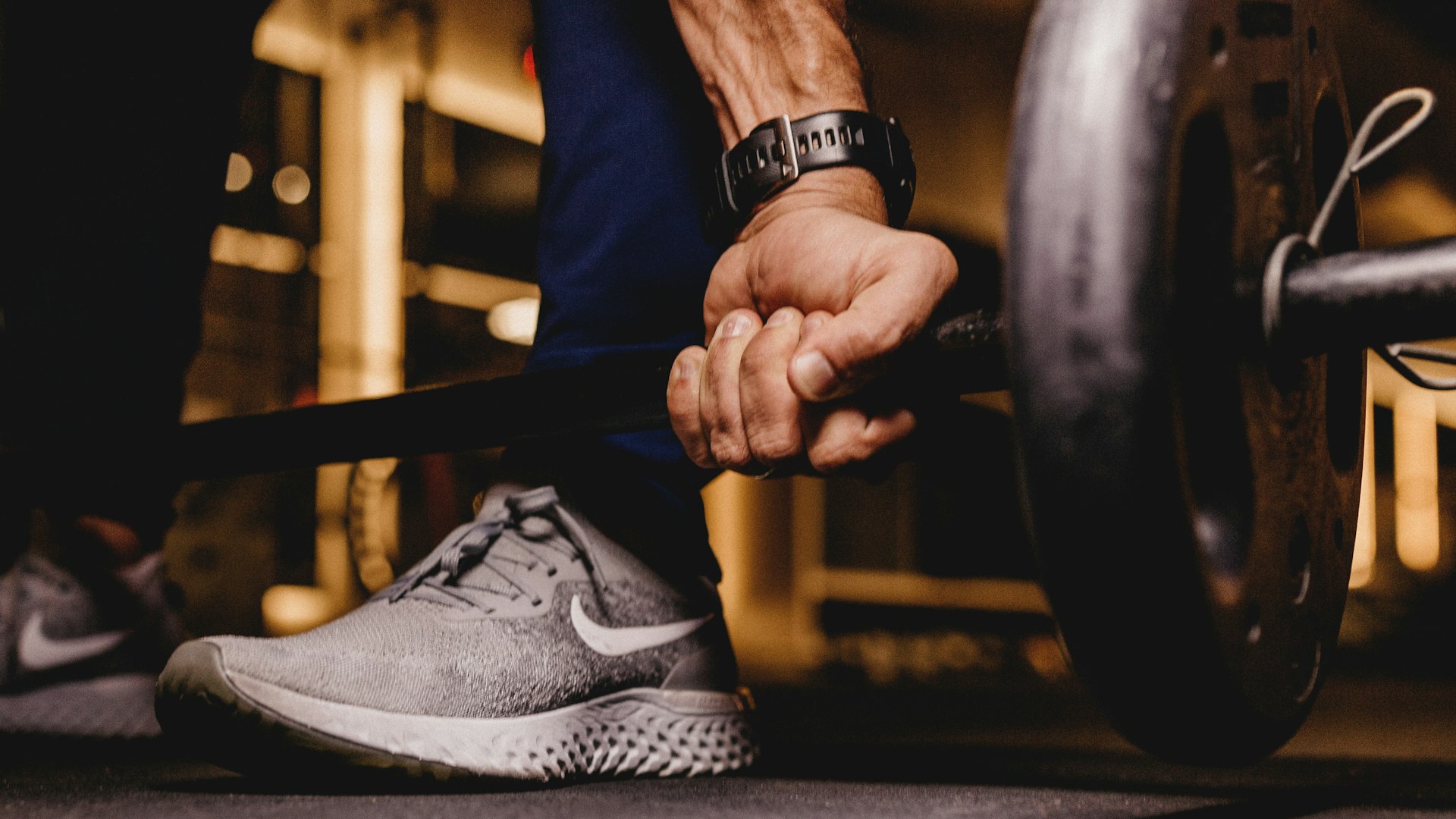 Professional fitness training setup